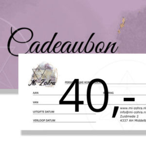 Cadeaubon €40,-