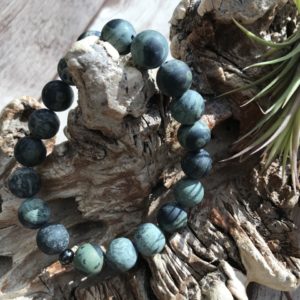Armband Kambaba Jaspis Frosted 10 mm