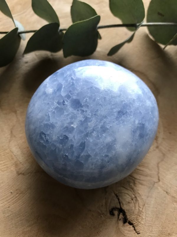 Blauwe Calciet Handsteen XL