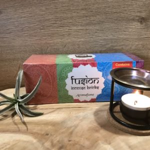Aromafume wieook brander geurverdamper + 20 blokjes