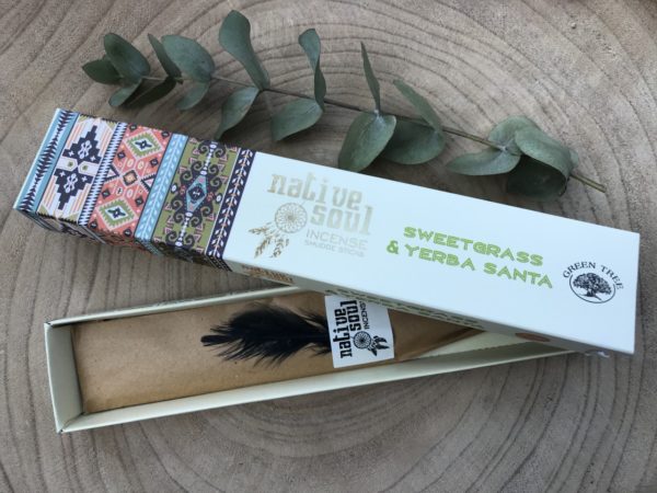 Native Soul Sweet Grass & Yerba Santa wierook