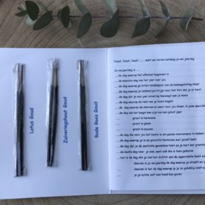 Verjaardag geurenkaart met 3x2 wierookstokjes - Afbeelding 2