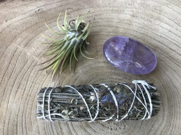 Witte Salie & Lavendel Smudge