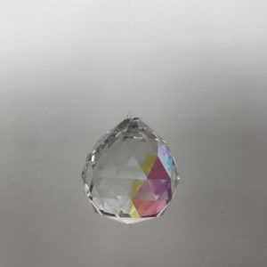 Regenboogkristal Bol Violet - Afbeelding 2