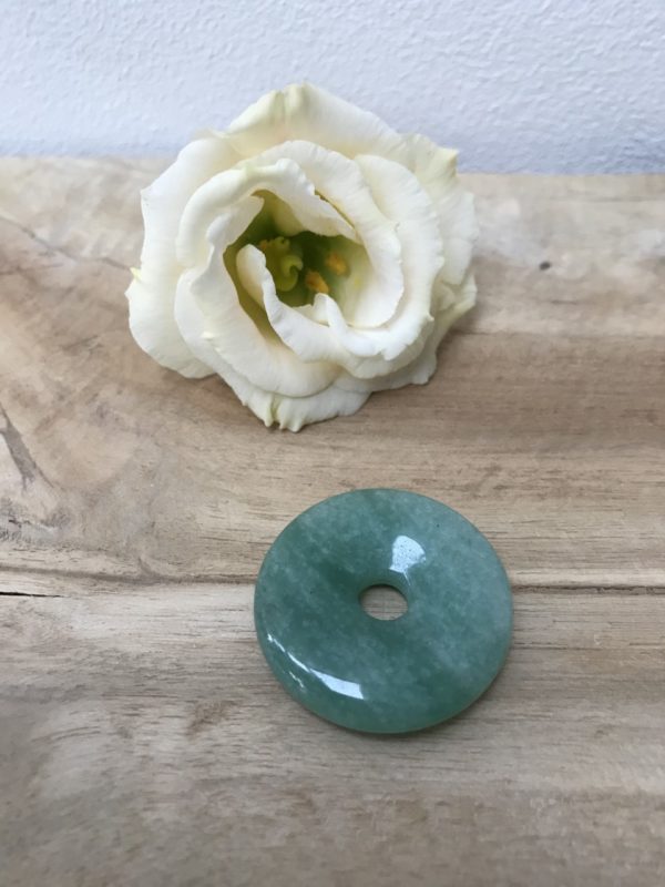 Groene Aventurijn Donut hanger