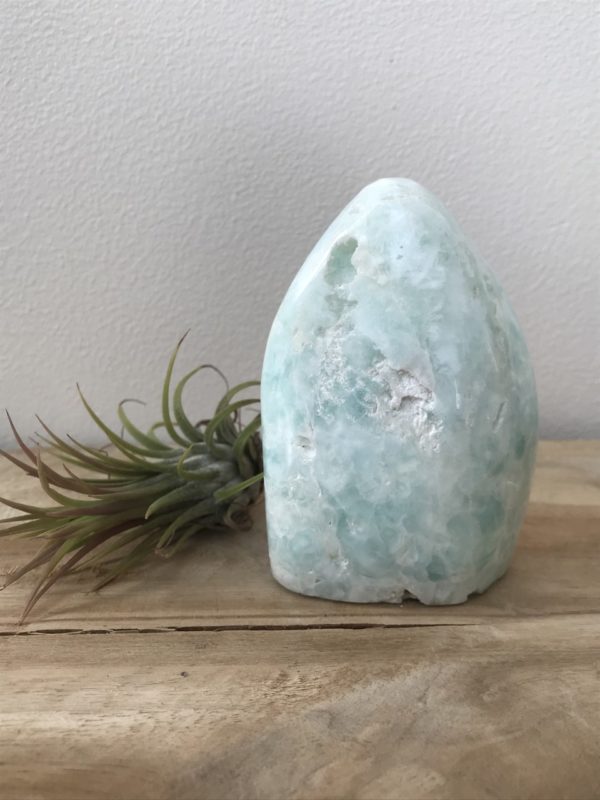 Carribean Blue Calciet Sculptuur