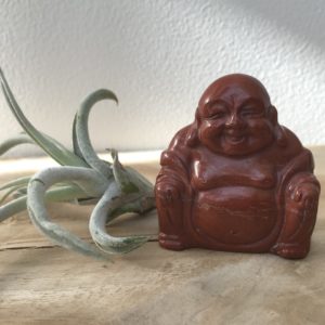 Rode Jaspis Boeddha