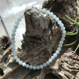Armband Aquamarijn 4 mm