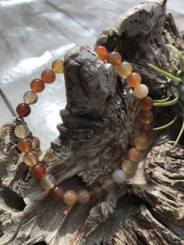 Armband Carneool 6 mm