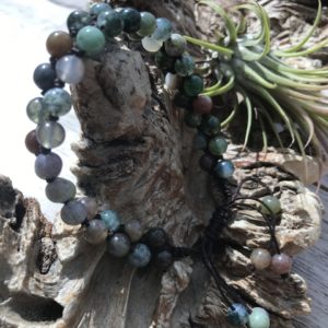 Armband Agaat 6 mm - Afbeelding 2