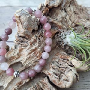 Armband paarse/roze Aventurijn 8 mm