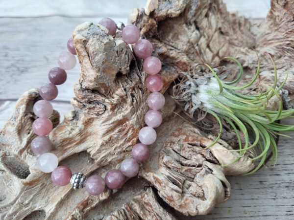 Armband paarse/roze Aventurijn 8 mm