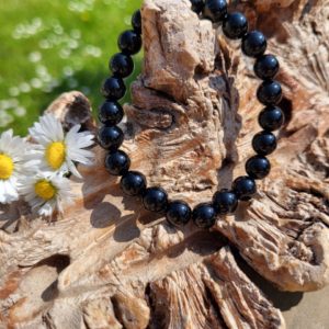 Armband Zwarte Onyx 8 mm