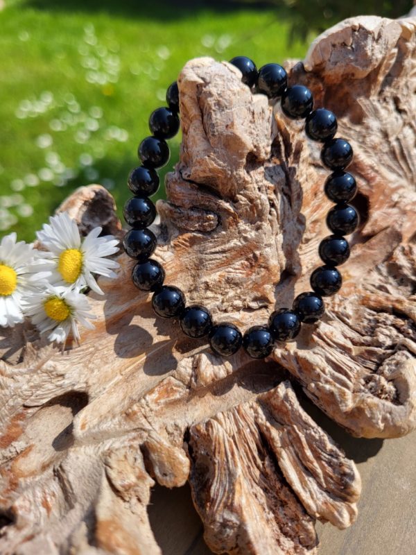 Armband Zwarte Onyx 8 mm