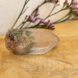 Lemurische  Chloriet Fantoom Kwarts punt nr.3