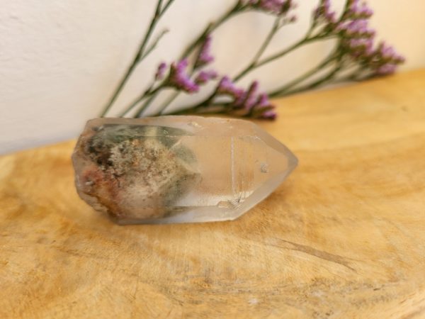 Lemurische  Chloriet Fantoom Kwarts punt nr.3