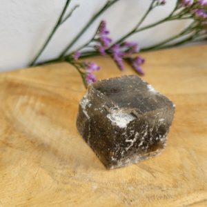 Calciet met Pyriet Blokjes ruw nr.2