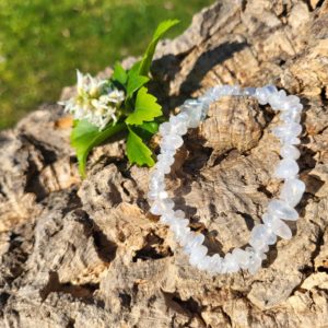 Angel aura witte Split Armband