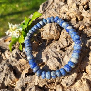 Armband Lapis Lazuli 6 mm facet
