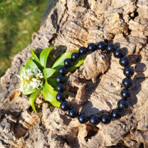 Armband zwarte Toermalijn 8 mm