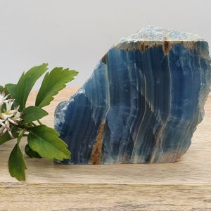 Lemurische Aquatine Calciet Plak staand ruw nr.3