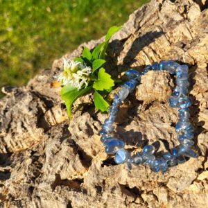 Angel aura  blauwe Split Armband