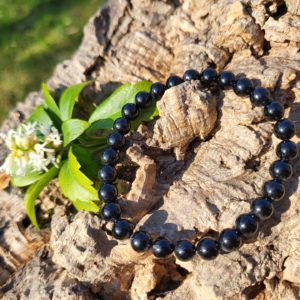 Armband zwarte Toermalijn 6 mm