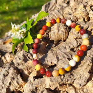 Mookaiet armband 6 mm AA kwaliteit