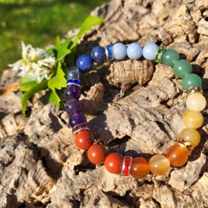 Armband Chakra 8 mm