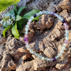 Fluoriet Armband 4 mm