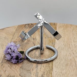 Standaard klein zilver