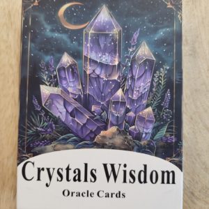 Crystals Wisdom Orakel kaarten deck (engelstalig)