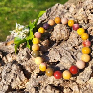 Mookaiet armband 8 mm AA kwaliteit