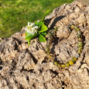 Armband Spinnen Agaat 6 mm